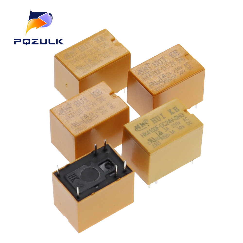 Shelly Relay Module - 5PCS HK4100F-DC5V-SHC Relay HK4100F-DC12V HK4100F 5/9/12/24V