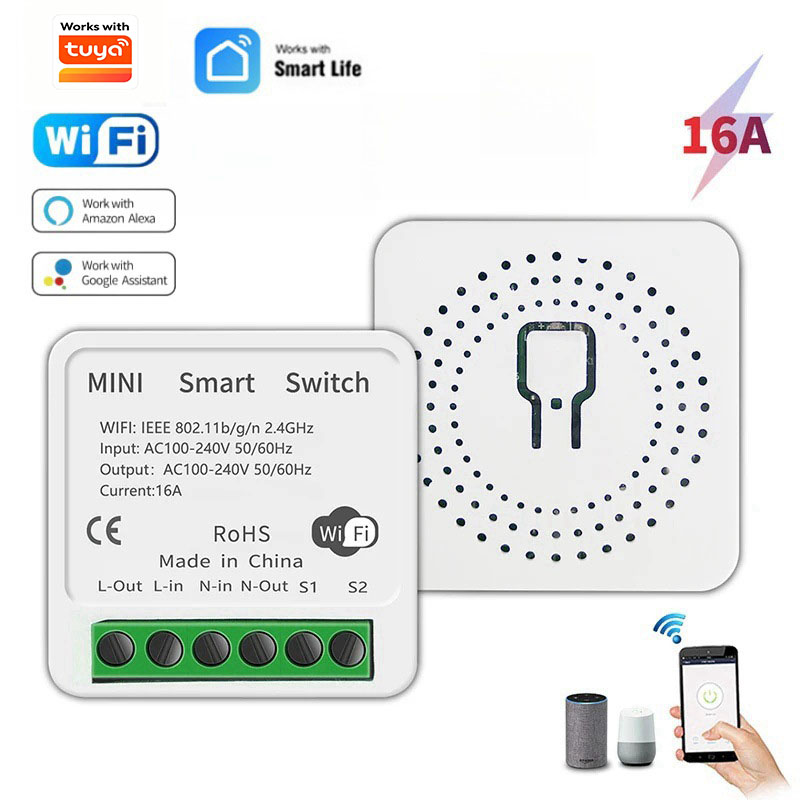 16A Two Way Control DIY WiFi M - Home Automation Diy ulasan dan harga