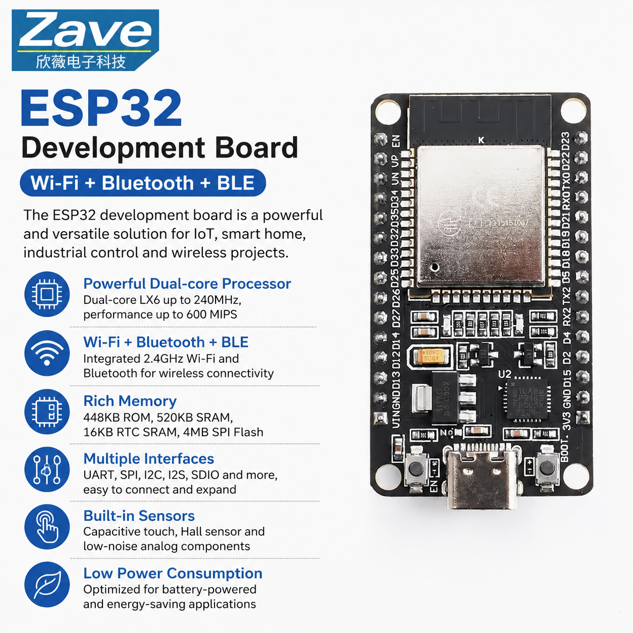 ESP32 WiFi Bluetooth Developme - Level Shifter 3.3V ulasan dan harga
