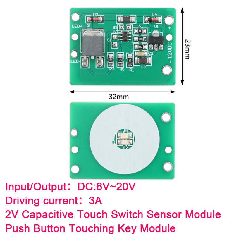 10PCS-1 12V Capacitive Touch S - Shelly Relay Module ulasan dan harga