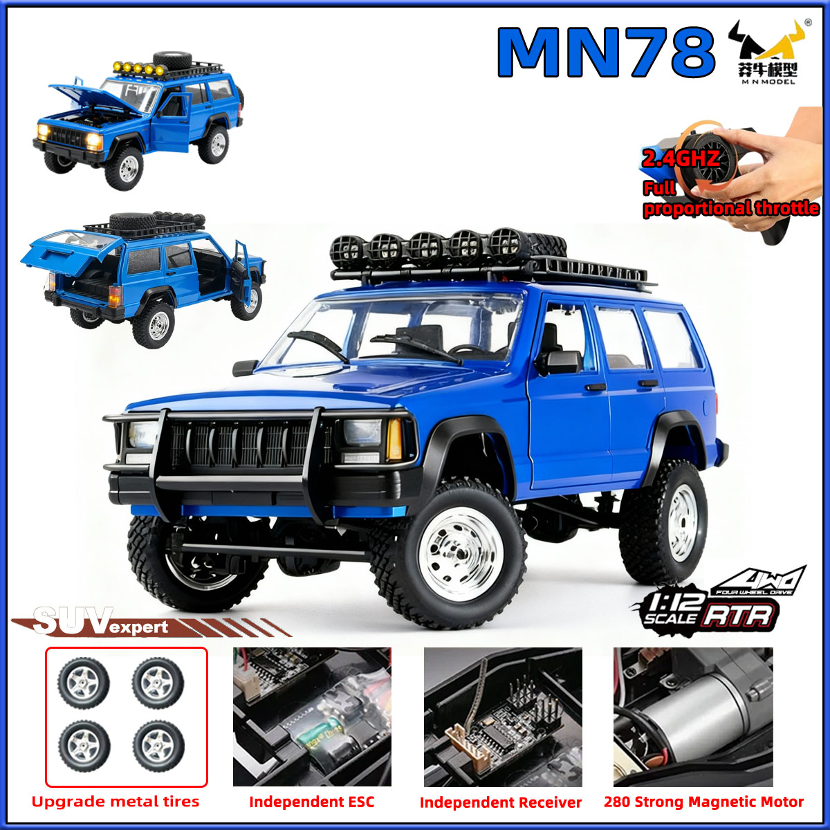 1:12 MN78 Full Scale MN Model  - Home Automation Tutorial ulasan dan harga