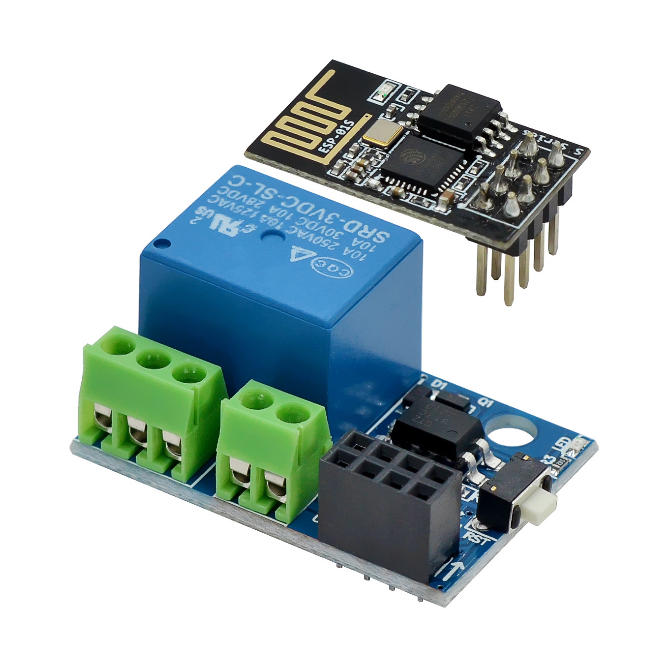 ESP-01S WiFi Relay Module 5V 1 - Home Automation Diy Kit ulasan dan harga