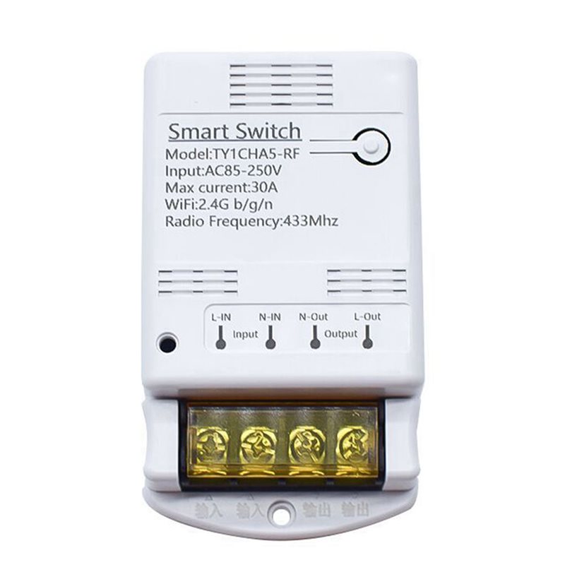 2X 4000W 30A Wifi Switch Relay - 433Mhz Receiver Module ulasan dan harga