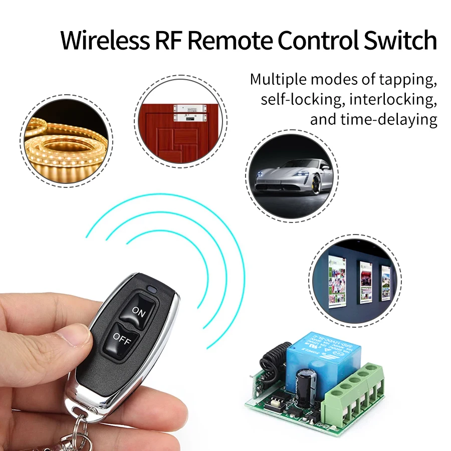 433Mhz Universal Gate Remote C - 433Mhz Receiver Module ulasan dan harga