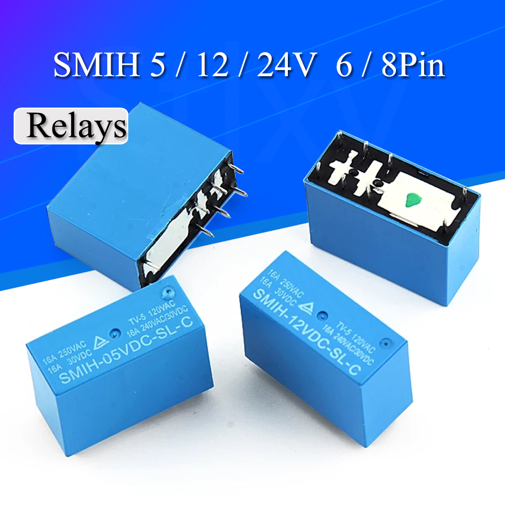 2-20PCS 5v 12v 24v SMIH-05VDC- - Shelly Relay Module ulasan dan harga
